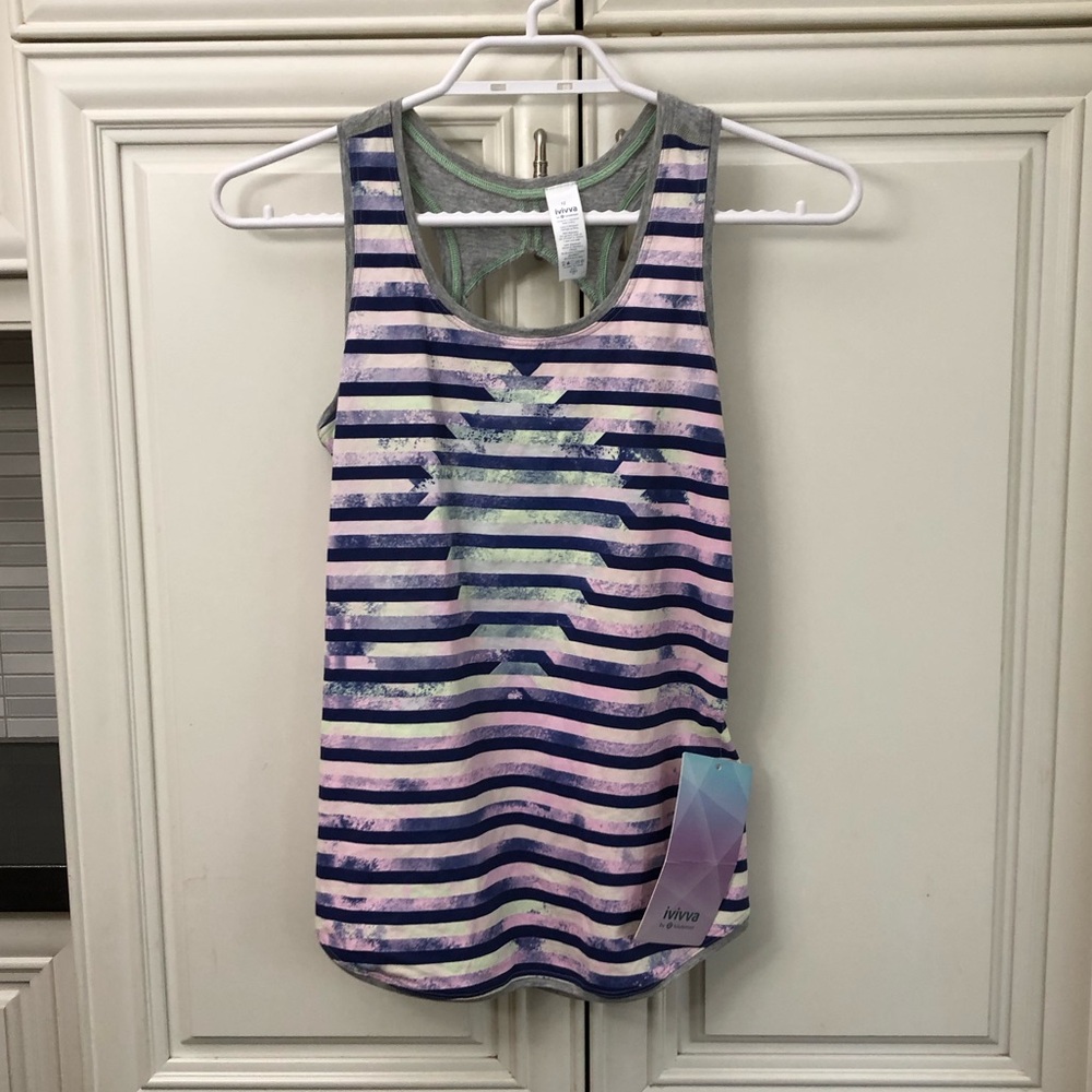 RARE NWT Ivivva by Lululemon Happy Livin’ Cotton tanktop